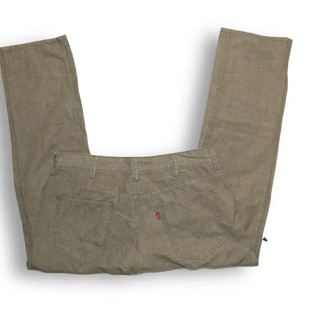 👖 Levi’s 511 Skinny Fit Men’s Brown Jeans Size‎ 38x30 Cotton Denim Casual Style